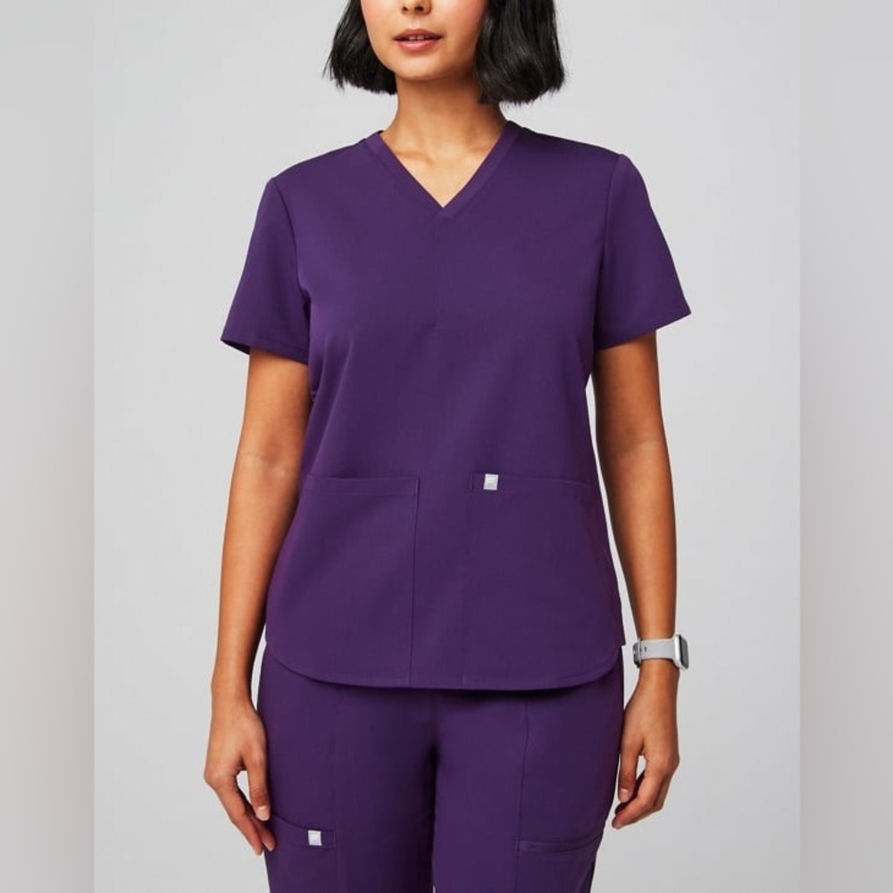 Fabletics Scrub Top, Underscrub top, and pants